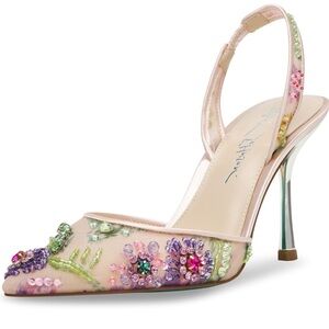 Betsey Johnson Beaded Heels